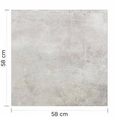 Porcelanato Cemento Blend Pulido Cerro Negro Rectificado 58X58 1,68